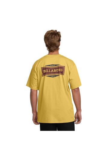 BİLLABONG Walled Regular Ss Men's Yellow T-Shirt Men's T-Shirt 24A351527