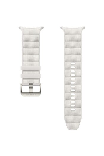 Samsung Samsung PeakForm Band smartwatch strap for Galaxy Watch Ultra, White Sand
