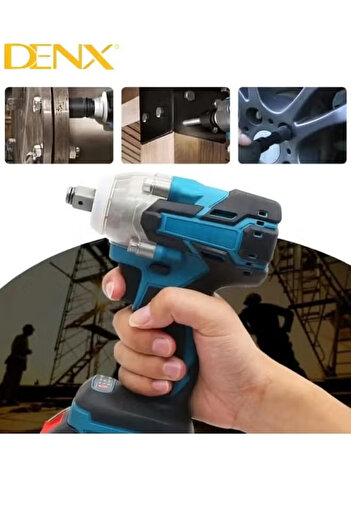 Denx Cordless Drill 2000r/min Speed with Two 21V Batteries | 1660r/min Impulse Frequency | 12.8mm DX2568