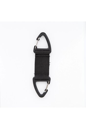 Freecamp Black Double Sided Knitted Keychain