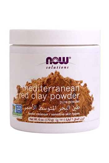 Now Red Mediterranean Clay Powder from NOW - 170g