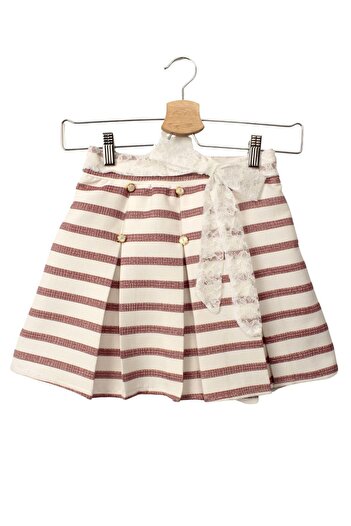 Çocuksan Baby&Kids Wear Line Jacquard 23 aprilie 29 octombrie 19 mai Nuntă Zi de naștere Sărbătoare și petrecere Fusta casual pentru fete