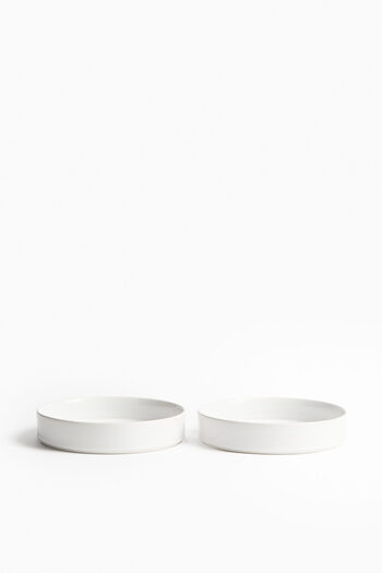 H&M 2’li Çukur Stoneware Tabak