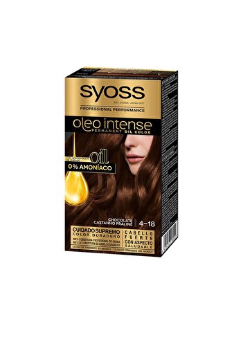 Syoss Oleo Intense Ammoniakfreie Haarfarbe #4.18-schokolade 5 Stk 5 pz