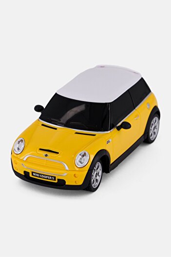 Rastar سيارة ميني كوبر إس بمقياس 1/24 من RC، باللون الأصفر