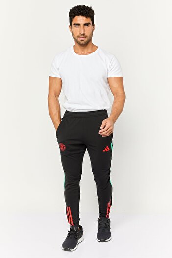 adidas Men Slim Fit Outdoor Sweatpants, Black