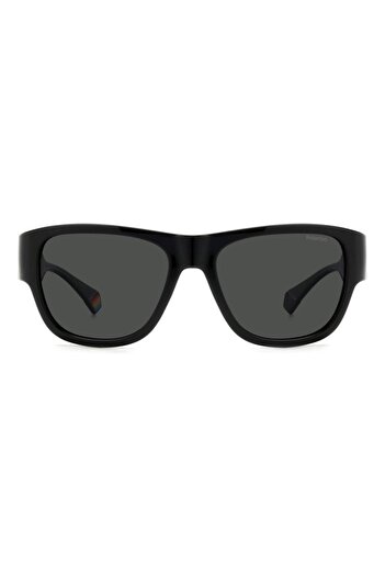 Polaroid Polaroid PLD 6197/S 807/M9 Women's Sunglasses, Black, Rectangular, 55 mm