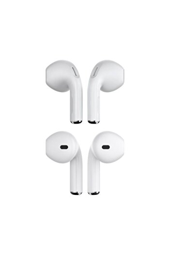 REDz Accessories Căști wireless BLUE STAR TWS Nova Fi5, Bluetooth 5.3, USB-C, autonomie baterie 5h, albe