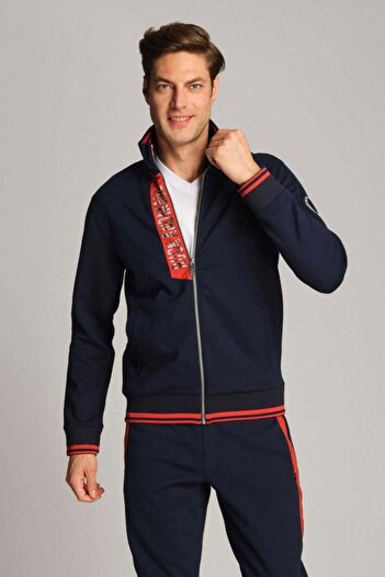 Ruck & Maul Men's Tracksuit Top 23316-166 Navy Blue