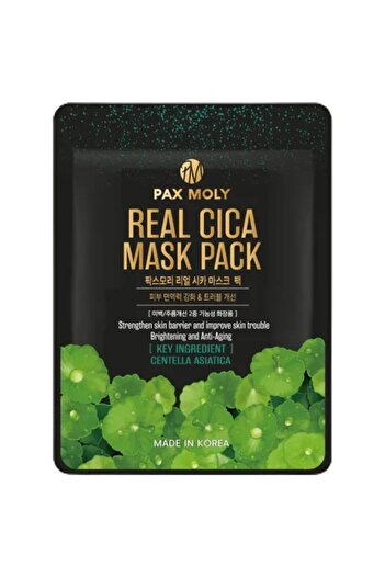 Pax Moly Sheet mask with Asian pennywort extract, 25 ml