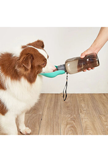 NEXTLY Portable Water Bottle for Dogs and Cats, 800ml, Water Lock System