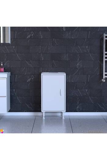 Modilayn Küçük Alanlar İçin Akıllı Çözümler 45x75x 32,5 cm’ lik 1 Kapaklı 4 Göz Raf Dolap