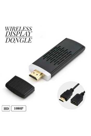 Generic Black Wireless Display Dongle Receiver