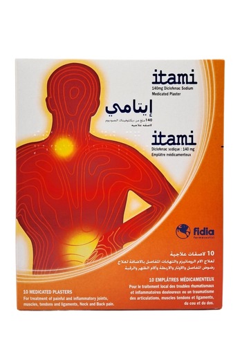 Itami Plaster 140Mg 10'S