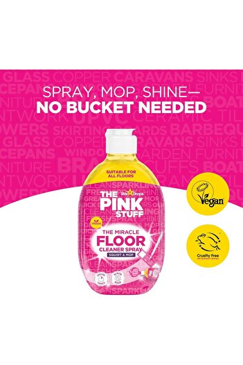 THE PINK STUFF Soluție miraculoasă pentru curățarea directă a podelelor 750 ml – Formulă cu uscare rapidă |