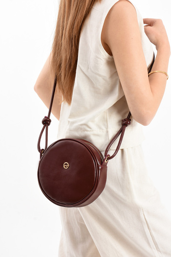By Hakan Tn-200 Women's Shoulder Bag Handbag Crossbody Bag Bordo