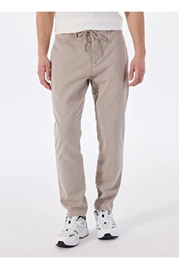 GMG FIRENZE Gmg Fırenze Normal Bel Normal Paça Slim Fit Bej Erkek Pantolon GU25MSS01013