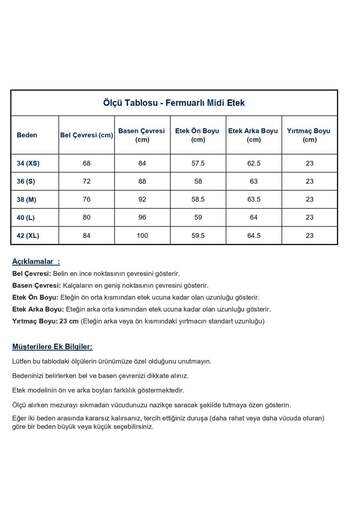 CEDY DENIM Fusta neagră din piele artificială de lungime midi, model slimfit elegant C624-negru