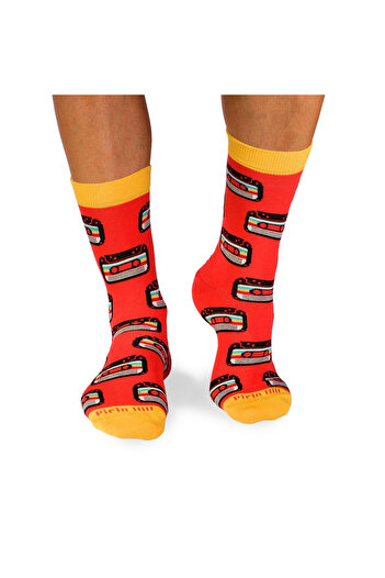Pirin Hill COLOUR COTTON Retro Cassette cotton socks
