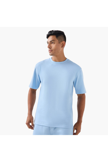 SP Characters Emperor Logo Embroidered Crew Neck T-shirt