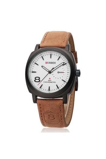 Curren Elegant Men's Watch Curren Sailing-Touch, White