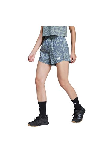 adidas We Mın Aop Sh Je8690 Women's Green Shorts
