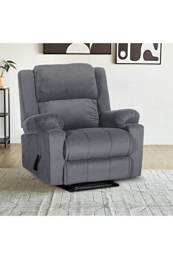 Lazy Vibes Heaven | Velvet Rocking Recliner Chair