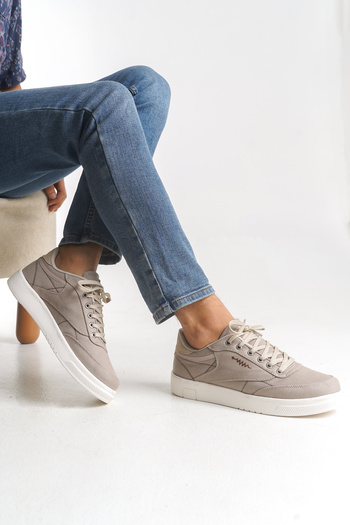 Riccon Triszaphir Erkek Sneaker 0012158 Bej