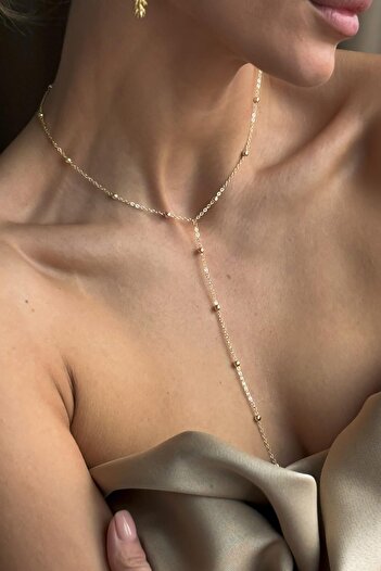New Obsessions Steel Y Necklace