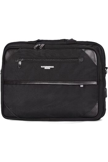 U.S. Polo Assn. U.S. POLO ASSN. Business Laptop Bag Black 13-inch
