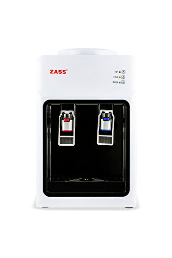 Zass Dozator de apă pentru birou, ZTWD 13C cu compresor, Putere de încălzire 550W, putere de răcire 90W, Alb