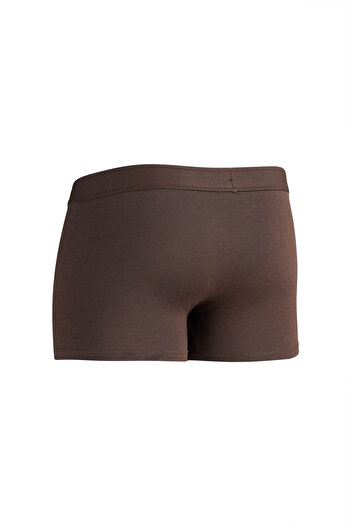 Hatemoğlu Brown Cotton Boxers