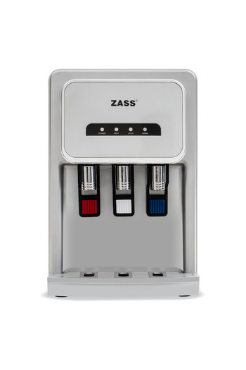 Zass Dozator de apă pentru birou ZASS ZTWD 26 WF Argintiu, Cu filtrare a apei, Răcire cu compresor