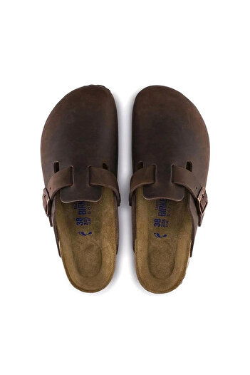 Birkenstock Boston Unisex Kahverengi Günlük Stil Terlik 159713-20152