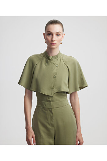 İpekyol Double-Piece Look Judge Collar Jumpsuit