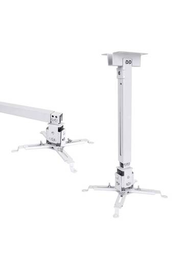 MG Projector Mount 60 cm - White - Universal for All Projector Devices