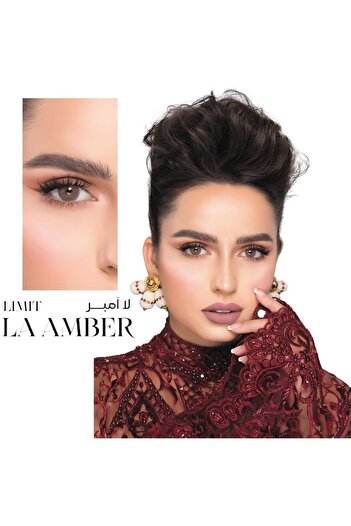 NATUREL Natural contact lenses, color shade La Ambre