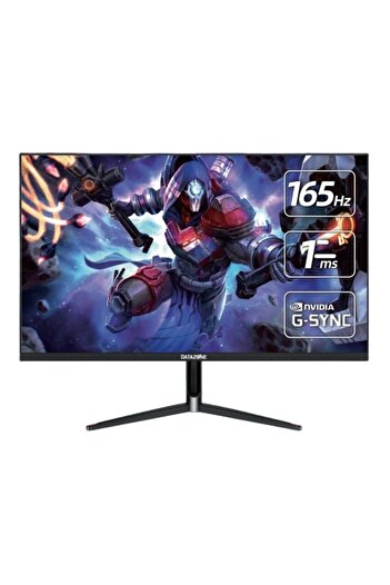 Datazone 27" Gaming PS5 Monitor, FHD IPS, 1ms 165Hz, G-Sync/FreeSync, HDR, HDMI/DP/USB, Speakers, Black