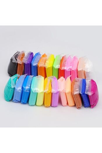 Picodino Set Plastilina inteligenta, modelatoare, Magicul Clay, 36 pungi/set, multicolora