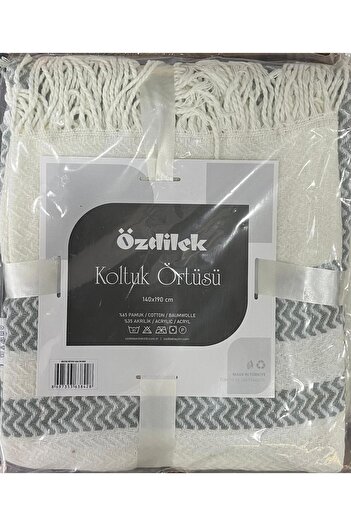Özdilek Koltuk Örtüsü 1 Parça 140x190 Cm Haki