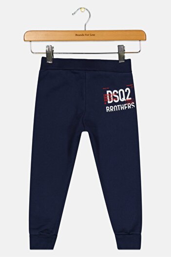 DSquared2 Toddlers Boy Brand Logo Drawstring Jogger Pants, Navy