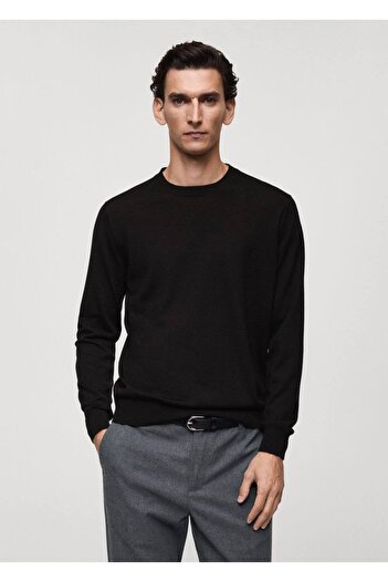MANGO Man Pullover aus 100 % Merinowolle