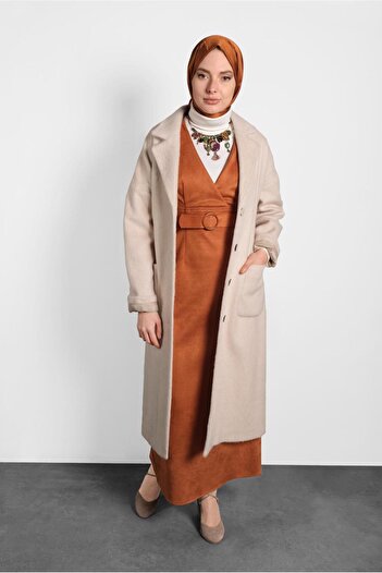 Alvina Belted Suede Jille Dress 40292