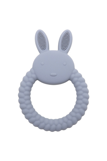 Choice 008 gray 1Pcs Baby Teether Silicone Toy BPA Free Cartoon Rabbit Nursing Teething Gifts Baby Health M