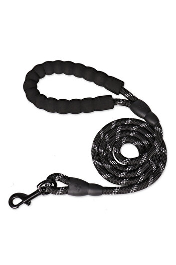 Choice 150cm black 1.5m Pet Leash with Reflective & Comfortable Padded Handle for Small, Medium and Large D