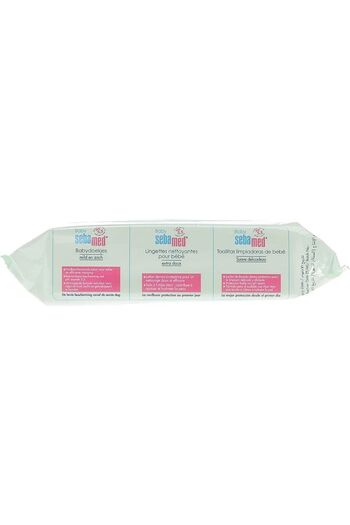 Sebamed Baby Cleansing Wipes With Aloe Vera 72 pcs Soft, Wipes for Daily Use on Delicate Baby Skin
