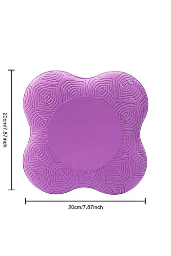 Choice Purple (1Pcs) TPE Thickened Anti Slip Yoga Kneeling Protective Pad Knee Soft Flat Support Rebound No