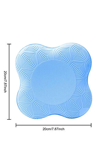 Choice Blue (1Pcs) TPE Thickened Anti Slip Yoga Kneeling Protective Pad Knee Soft Flat Support Rebound Non-