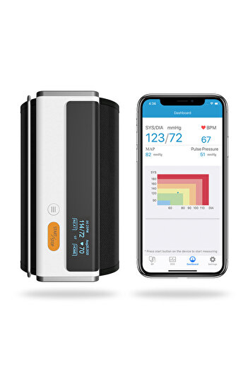 Choice Armfit Plus Bluetooth Blood Pressure Monitor for Home use, Upper Arm Cuff, Accurate Digital BP Ma...