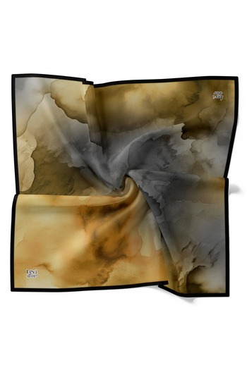 Levidor Cloud Pattern Lightweight Cotton Cotton Scarf